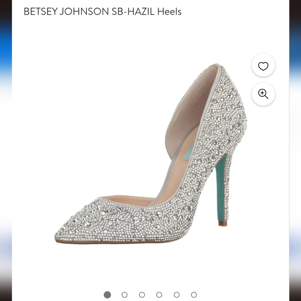 Betsey johnson blue hazil heels